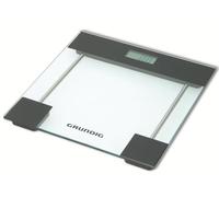 Grundig Báscula digital de baño - Báscula de baño - Cristal templado - Máximo 180 kg - Kilos, Pounds, Stones - Incluye 2 x AAA