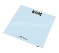 Grundig - Báscula digital de cristal con pantalla LCD, 30 x 30 cm, diseño antideslizante
