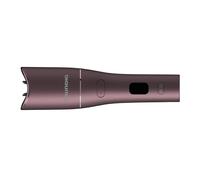 Grundig EasyCurl HS 6230 - Rizador automático de pelo largo y corto, inalámbrico, 3 niveles de temperatura, revestimiento cerámico, temporizador, LCD, color morado