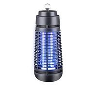 Grundig Expulsivo de Insectos eléctrico de 4 W, Trampa para Moscas de 800-1000 V, colector de Insectos para Interiores, colector extraíble, Alcance de hasta 50 m2, Color Negro