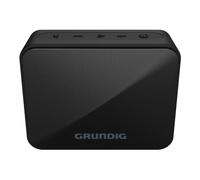 GRUNDIG GBT Solo Black - Altavoz Bluetooth, Alcance de 30 Metros, más de 20 Horas de duración en Funcionamiento
