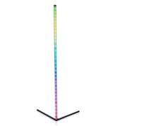 Grundig - Lámpara de pie LED (140 cm, incluye mando a distancia y sensor musical)