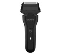 GRUNDIG MS 6330 - Maquinilla de afeitar para hombre (60 minutos, plegable, sistema de corte de 3 vías, carcasa de 74% plástico reciclado), color negro