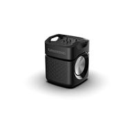 Grundig Party Hit MAX Altavoz Bluetooth, Soundbox, 160 W, Bluetooth 5.3, Alcance de hasta 10 m, Efectos de luz RGB, hasta 12 Horas de duración de la batería, función Powerbank, Resistente a