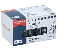 Grundig Pilas AA - Pilas alcalinas 1,2 V 2100 mAh - 24 Unidades AA para mandos a Distancia Juguetes Relojes de Pared - No Recargables
