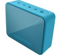 Grundig Solo+ Blue Altavoz Bluetooth 5.3, Caja de Resonancia, 3,5 W RMS de Potencia, 30 Metros de Alcance, Más de 20 Horas de Reproducción, Carcasa Resistente A Salpicaduras (IPX5), Azul