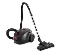 Grundig, VCC 3850 A - Aspiradora con Bolsa, 800 W, 2,1 L, Color Negro y Rojo