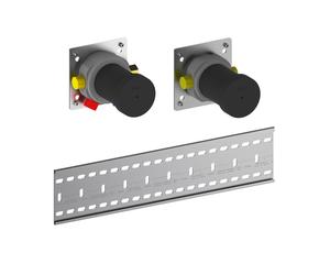 Grundkörper KEUCO Set básico para mezclador monomando Set UP de 2 vías con conexión de manguera, 59951002170