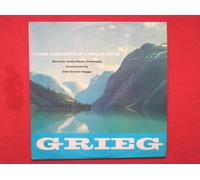Gruner-Hegge, Odd - Gruner-Hegge, Odd Grieg Piano Concerto In A Minor Op. 16 LP World Record Club TP63 EX/EX 1960s Odd Gruner-Hegge & Bavarian State Radio Orchestra