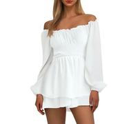 Grunge Blusa medieval para mujer, blusa pirata blanca, disfraz barroco gótico, blusa con volantes, corsé de pirata victoriano, parte superior burlesque marrón Carmen vaquera Robin Hood M y top blanco