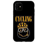 Grunge Cycling Funny Cyclist Gravel Road Mountain Jersey Carcasa para iPhone 11