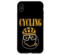 Grunge Cycling Funny Cyclist Gravel Road Mountain Jersey Carcasa para iPhone XS MAX