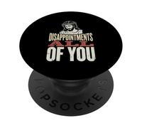 Grunge Divertido Jesús Decepciones Todos Ustedes Meme Sarcástico PopSockets PopGrip Adhesivo