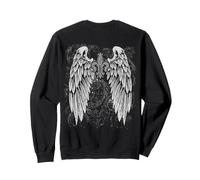 Grunge Wings Angel On Back y2k 2000s Goth Vintage Harajuku Sudadera