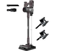 Grunkel ASP-NA28 Aspiradora Escoba Sin Cable | Motor BLDC 350W | 28 kPa de Succión | Pantalla Táctil | Filtro HEPA Lavable | Modo Automático | hasta 45 min de Autonomía