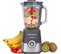Grunkel BAT-1000ADV Batidora de Vaso 1000W | Potencia Máxima 1400W | Jarra 1,5L | 6 Cuchillas de Acero Inoxidable | 2 Velocidades | Función Pulse | Doble Seguridad