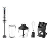 Grunkel – Batidora de mano 2000W – Acero inoxidable, vaso y set accesorios