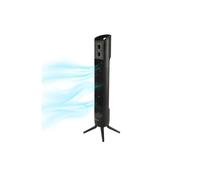 Grunkel Ventilador de torre TF-324NG con Potencia: 45W - 3 velocidades - Oscilación 90° y Temporizador 2h. Silencioso y idea para dormitorio o habitación (Negro)