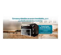 Grunkel - HR-23HN horno tostador 23 L 1600 W Negro