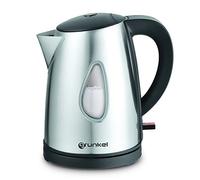 Grunkel - HV-10FX - Hervidor Eléctrico de Agua, con Indicador de Acabado, con Potencia para Rápida Ebullición de Alta Velocidad, incluye un Filtro en boca. Libre de BPA - 1 Litro