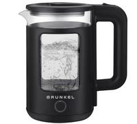 Grunkel HV-18CWPNG, Hervidor Eléctrico de Agua 1,8 L, 1500W, Apagado Automático (Negro)