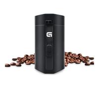 Grunkel - Molinillo de Café eléctrico MO-150R con Capacidad de 50 gr, Cuchillas Acero Inoxidable - Apto para Frutos secos y Especias - Negro