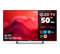 Grunkel QLED-5025W Smart TV, 50 Pulgadas, 4K UHD, webOS, Quantum LED, Wi-Fi, 3 HDMI, 2 USB