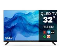 Grunkel QLED-G326TZ Smart TV QLED 32" HD Tizen OS | TDT DVB-T/T2 H.265/HEVC + Satélite DVB-S/S2 | WiFi | Grabador USB-PVR | 3 HDMI | Sonido 16W
