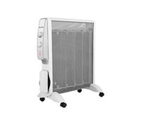 Grunkel - Radiador de Mica de rapida convección y difusor de calor RMC-2000-2000W - 2 niveles de potencia. Termostato regulable. Rápido calentamiento aumenta la temperatura de inmediato.
