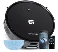 Grunkel Robot Aspirador y mopa friegasuelos I-DANCEREASY con tecnología Brushless Potencia de succión de 21Kpa y Motor de 30Kpa y 35W con autonomia 120min.