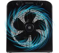 Grunkel - GRUNKEL VENTILADOR DE SUELO 50W 3 VELOCIDADES C/TEMPORIZADOR NEGRO