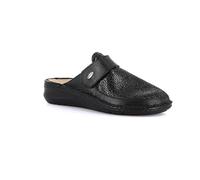 Grunland Chanclas Comfort con parte superior elástica | DAMI CE0473, Negro , 40 EU