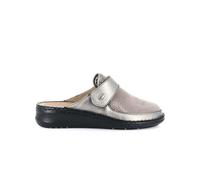 Grunland Chanclas Comfort con parte superior elástica | DAMI CE0473, topo, 40 EU