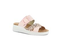 Grunland - Chanclas con fantasía floral y hebilla maxi | DIDA CE0782, Polvo, 41 EU