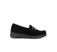 Grunland Mocasín Comfort con abrazaderas | TASS SC2178, Negro , 37 EU