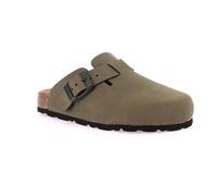 Grunland - Regleta de punta cerrada para niño, luz CB0716, verde oliva, 30 EU