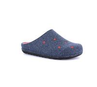 Grunland - Regleta verde con corazones | Pila CI1469, Azul Amarena, 35 EU