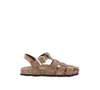 Grunland Sandalia semicerrada de ante | Sara SB1413, beige, 40 EU