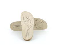 Grunland XX0813 XX - Plantilla de repuesto de corcho y piel auténtica para sandalias y chanclas líneas de lino ESTA DARA Ines (Numeric_38) (37)