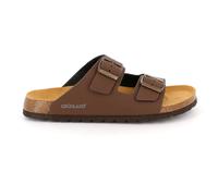 Grunland Zapatillas de Hombre Bobo Dos Bandas Sandalias Pantuflas Piel Anatómico