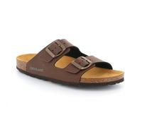 Grunland Zapatillas de Mujer Sara Sandalias Dos Bandas Pantuflas Piel Anatómicos