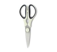 Grunwerg Acero Resistente Tijeras de Cocina Tijeras Multiusos con Cascanueces, Color Blanco Roto