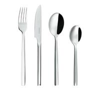 Grunwerg Chopstick Juego de Cubiertos de 24 Piezas, Acero Inoxidable 18/0