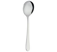 Grunwerg SUSWSR Cucharas Soperas, Acero Inoxidable, Plateado