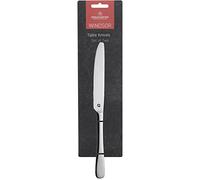 Grunwerg Windsor Cuchillos de Mesa, Acero Inoxidable 18/0, Juego de 2, Stainless Steel, Plata