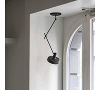 GRUPA Arigato techo 1 luz 70cm Ø23cm negro