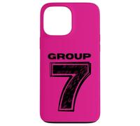 Grupo 7 Somos Grupo 7#7 Séptimo Grupo Carcasa para iPhone 13 Pro MAX