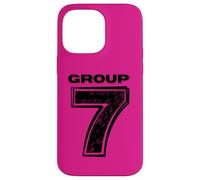 Grupo 7 Somos Grupo 7#7 Séptimo Grupo Carcasa para iPhone 14 Pro MAX
