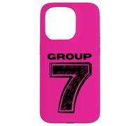 Grupo 7 Somos Grupo 7#7 Séptimo Grupo Carcasa para iPhone 15 Pro