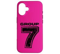 Grupo 7 Somos Grupo 7#7 Séptimo Grupo Carcasa para iPhone 16